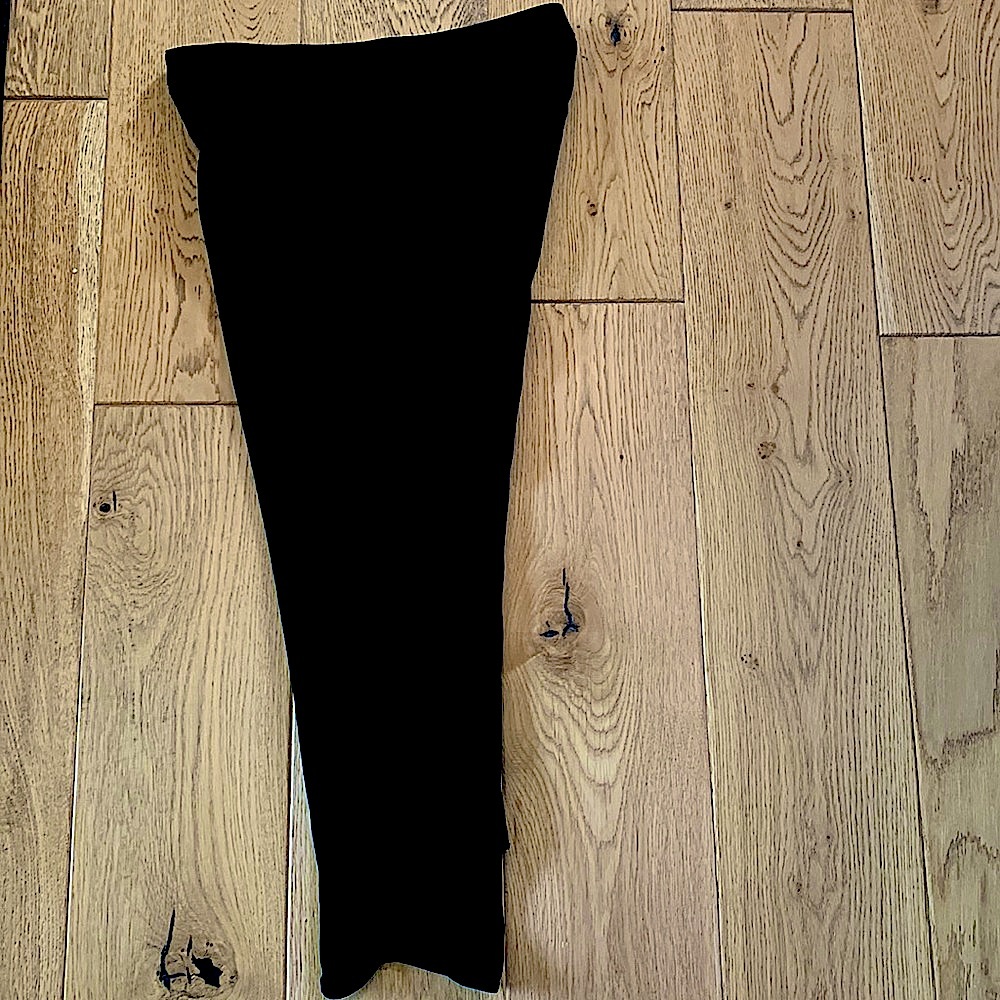 Banana Republic Black Side Stripe Drapey Pants